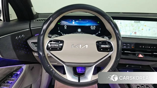 Kia K8 Hybrid 2024 Черный из Кореи, фото 4
