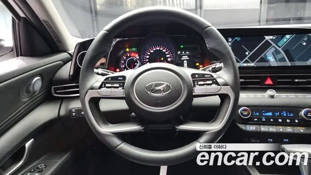 Hyundai Avante (CN7) 2021 Белый из Кореи, фото 4