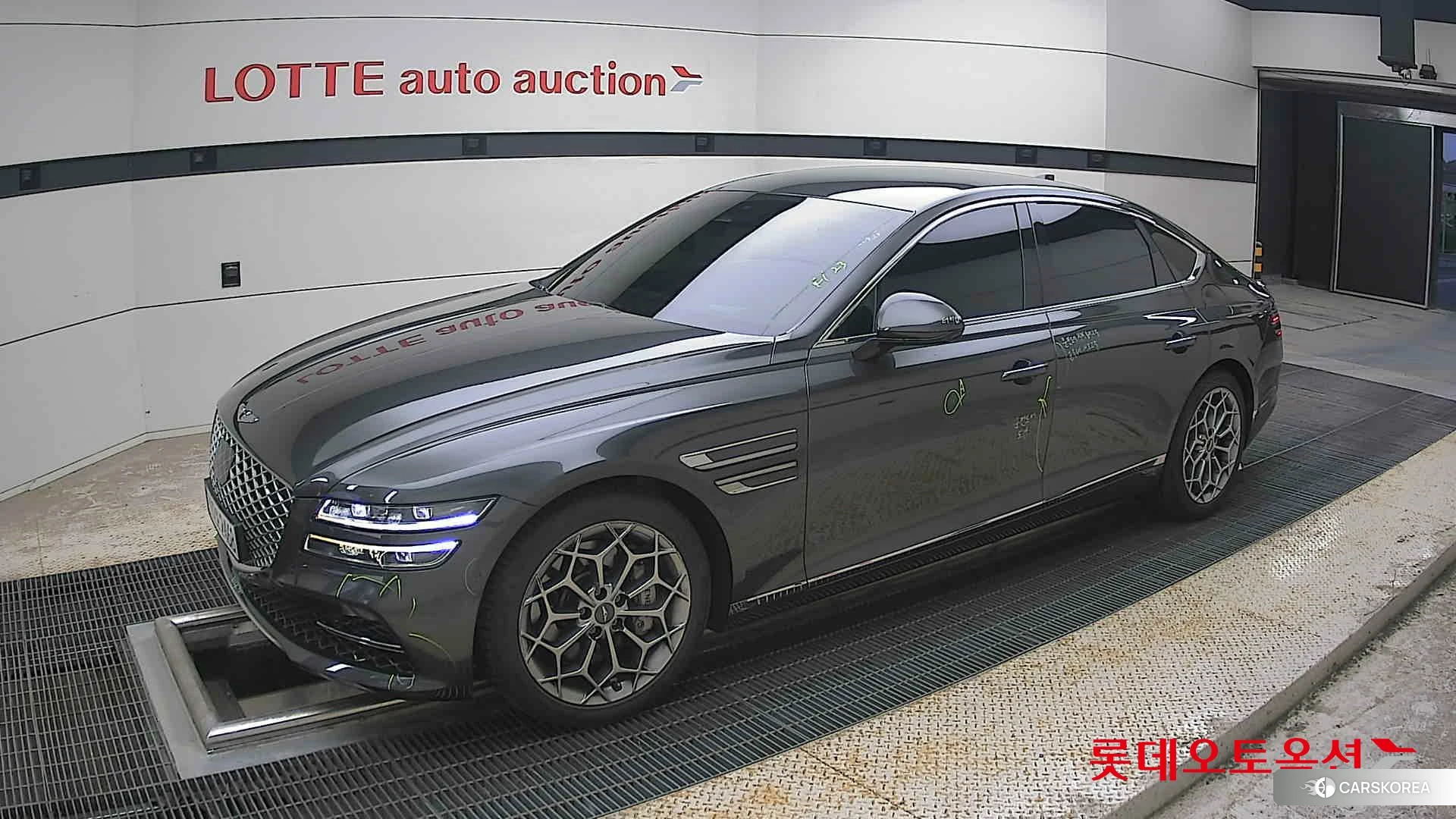 Hyundai G80 2022 Makalu Grey из Кореи, фото 4