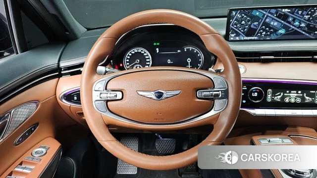 Genesis GV70 2021 Черный из Кореи, фото 4