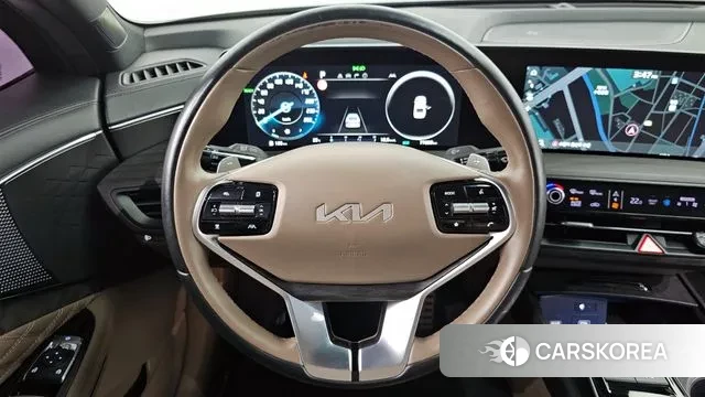 Kia K8 Hybrid 2021 Серый из Кореи, фото 4