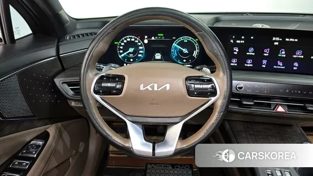 Kia K8 Hybrid 2022 Серый из Кореи, фото 4