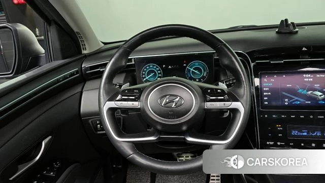 Hyundai Tucson Hybrid (NX4) 2021 Серый из Кореи, фото 4