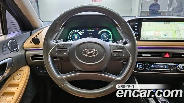 Hyundai Sonata Hybrid (DN8) 2021 Черный из Кореи, фото 4