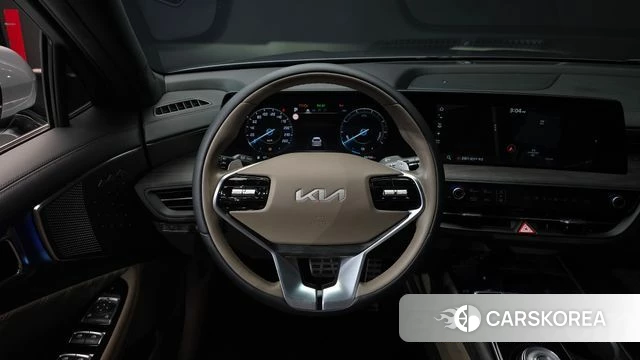 Kia K8 Hybrid 2021 Серебристо-серый из Кореи, фото 4