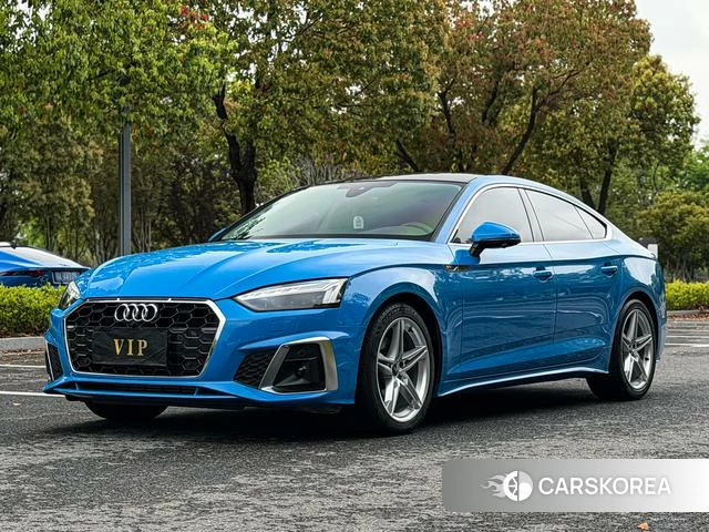 Audi A5 2022 Синий из Китая, фото 4