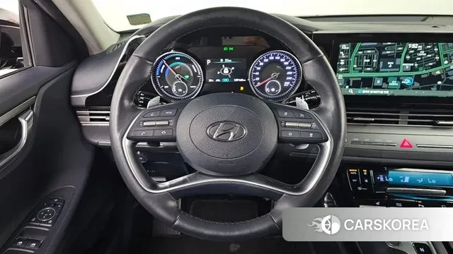 Hyundai The New Grandeur IG Hybrid 2021 Черный из Кореи, фото 4