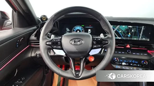 Hyundai Avante (CN7) 2023 Красный из Кореи, фото 4