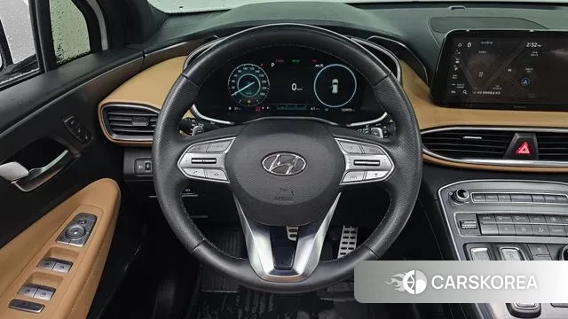 Hyundai The New Santa Fe 2021 Белый из Кореи, фото 4