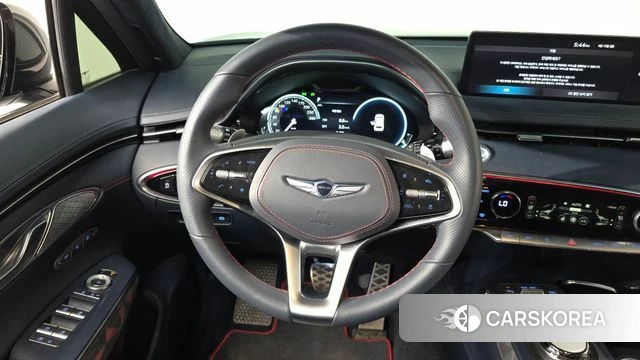 Genesis GV70 2021 Темно-зеленый из Кореи, фото 4