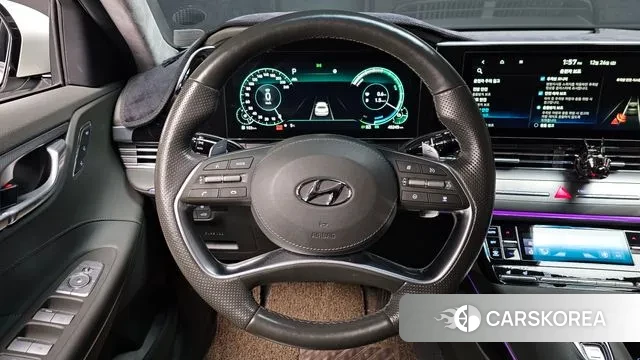 Hyundai The New Grandeur IG Hybrid 2020 Серебристо-серый из Кореи, фото 4