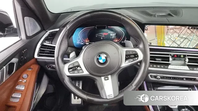 BMW X7 (G07) 2021 Черный из Кореи, фото 4