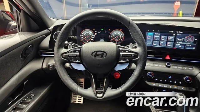 Hyundai The New Avante (CN7) 2024 Красный из Кореи, фото 4