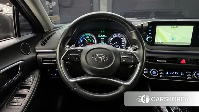 Hyundai Sonata Hybrid (DN8) 2023 Черный из Кореи, фото 4