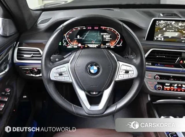 BMW 7 Series (G11) 2021 Черный из Кореи, фото 4