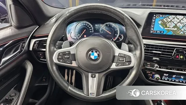 BMW 5 Series (G30) 2018 Синий из Кореи, фото 4