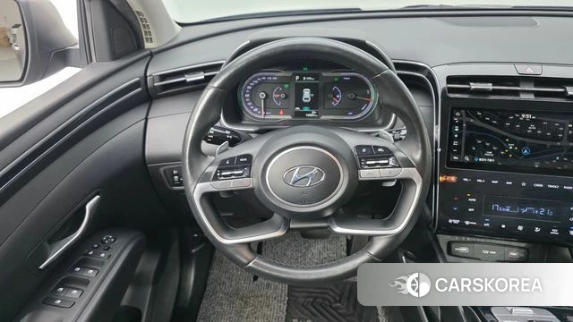 Hyundai Tucson Hybrid (NX4) 2022 Серый из Кореи, фото 4