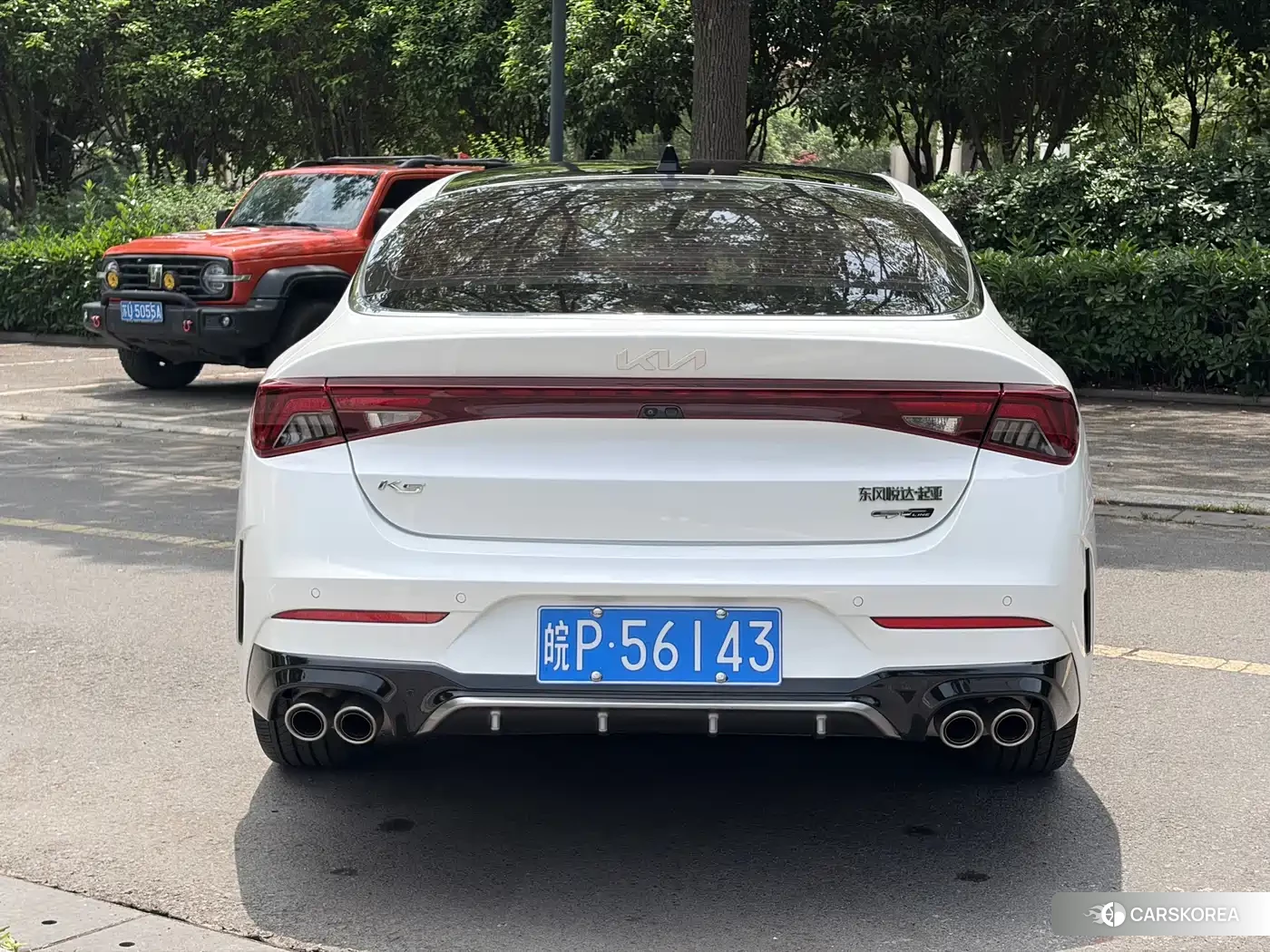 Kia K5 2022 Белый из Китая, фото 4