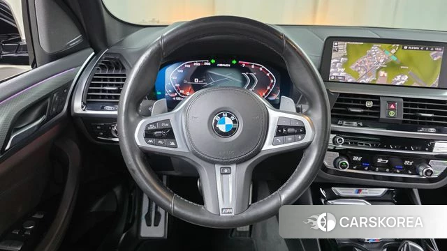 BMW X3 (G01) 2021 Черный из Кореи, фото 4