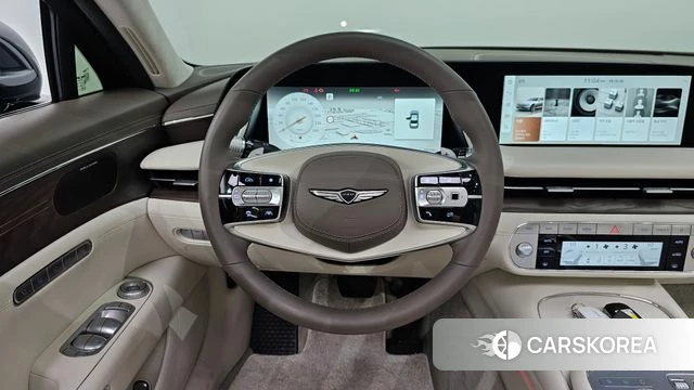 Genesis G90 (RS4) 2022 Темно-зеленый из Кореи, фото 4