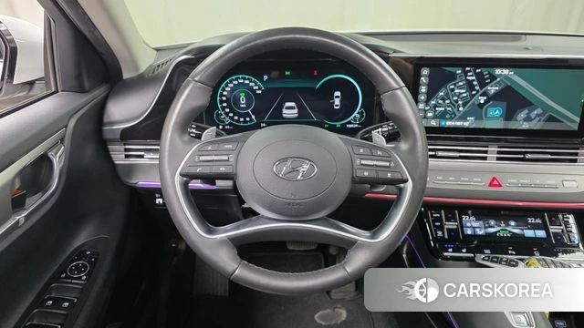 Hyundai The New Grandeur IG Hybrid 2022 Белый из Кореи, фото 4