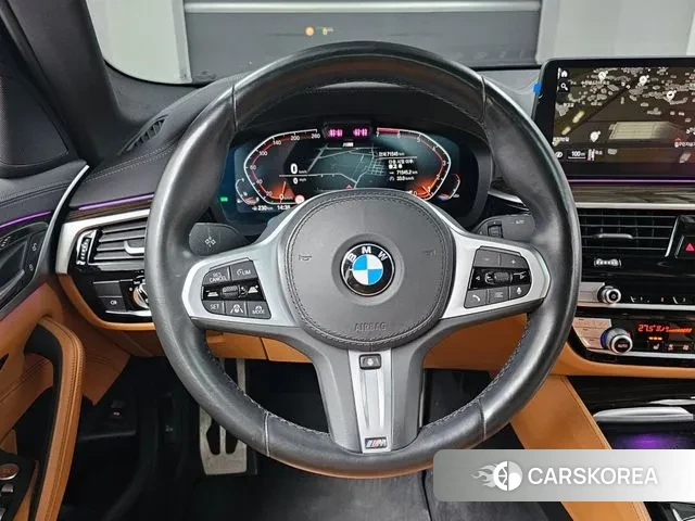 BMW 5 Series (G30) 2020 Черный из Кореи, фото 4