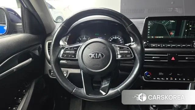 Kia Seltos 2021 Синий из Кореи, фото 4