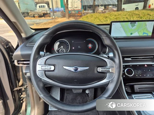 Genesis GV80 2022 Темно-зеленый из Кореи, фото 4