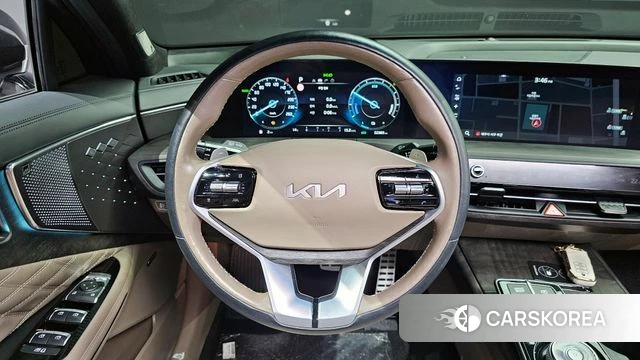 Kia K8 Hybrid 2023 Белый из Кореи, фото 4