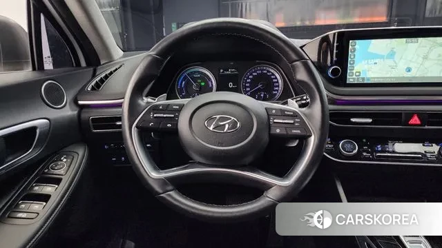 Hyundai Sonata Hybrid (DN8) 2021 Белый из Кореи, фото 4