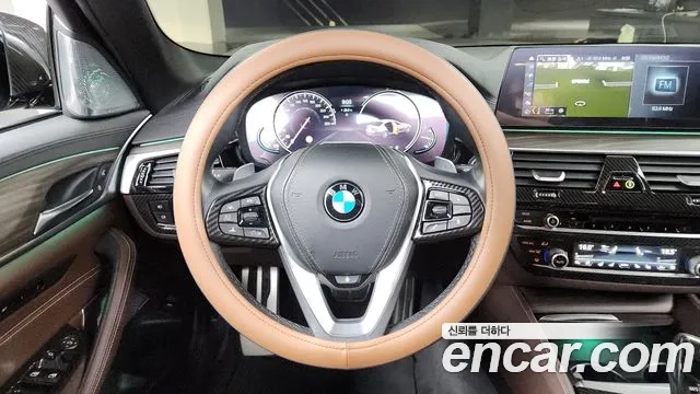 BMW 5 Series (G30) 2018 Серый из Кореи, фото 4