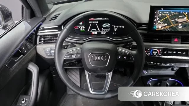 Audi A4 (B9) 2022 Черный из Кореи, фото 4