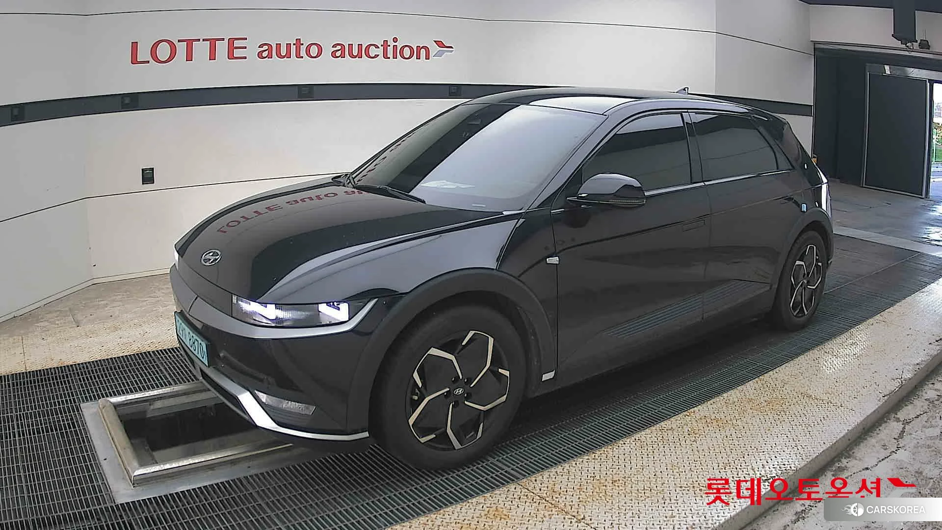 Hyundai IONIQ 5 2022 Phantom Black Pearl из Кореи, фото 4