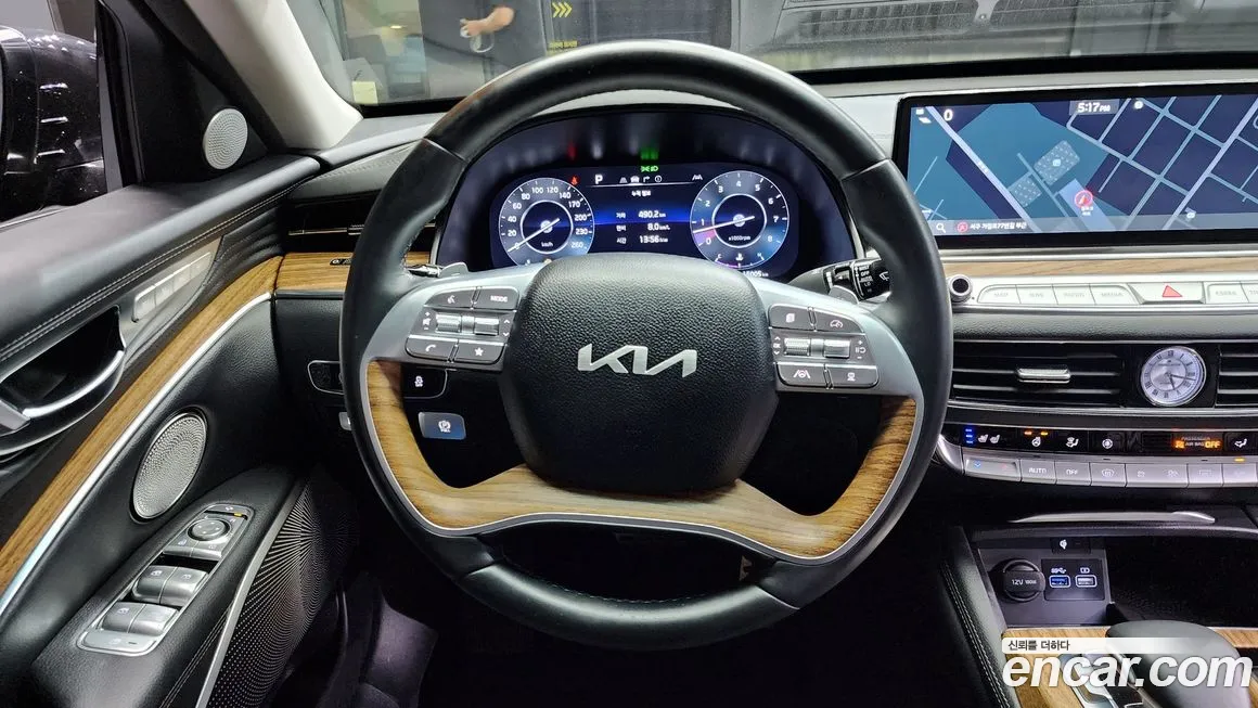 Kia The New K9 2nd generation 2023 Черный из Кореи, фото 4