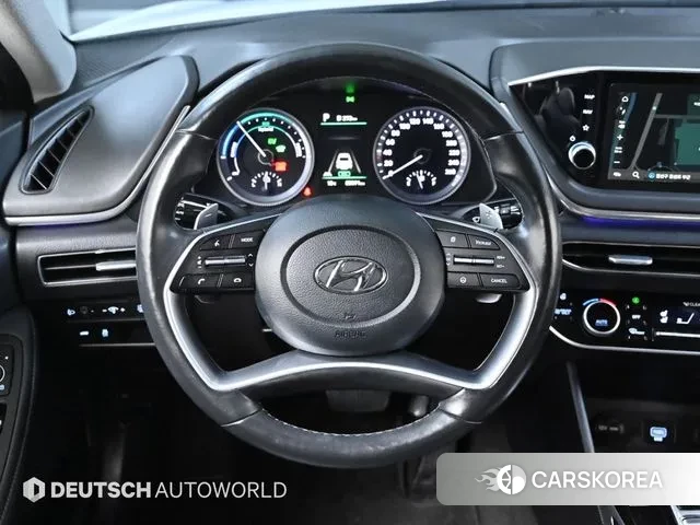 Hyundai Sonata Hybrid (DN8) 2021 Белый из Кореи, фото 4