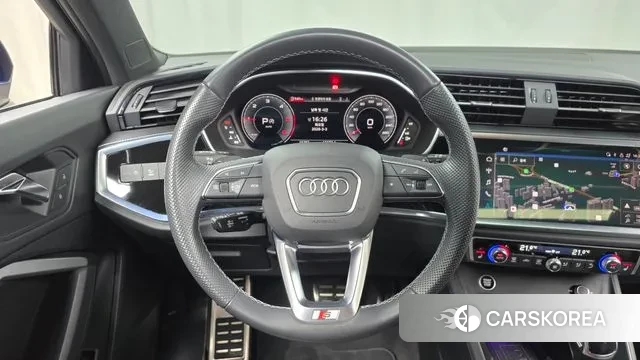 Audi Q3 (F3) 2023 Синий из Кореи, фото 4