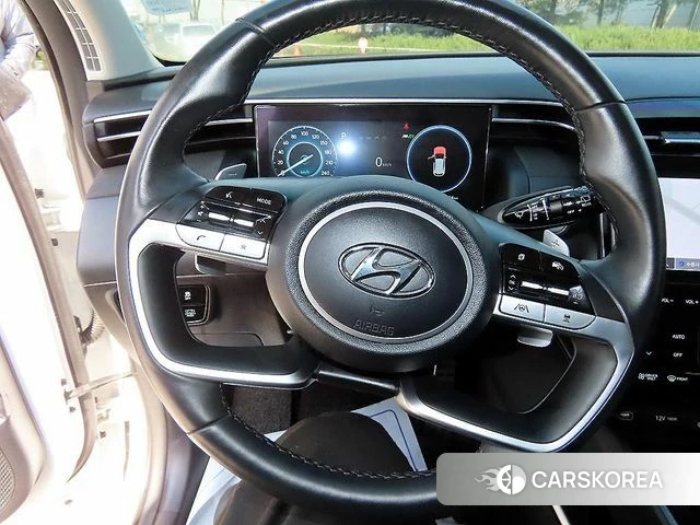Hyundai Tucson Hybrid (NX4) 2021 Белый из Кореи, фото 4