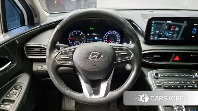 Hyundai The New Santa Fe 2021 Белый из Кореи, фото 4