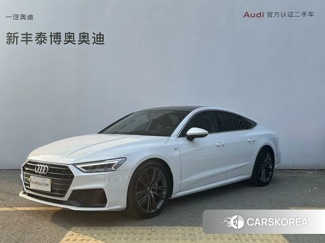 Audi A7 2023 Белый из Китая, фото 4