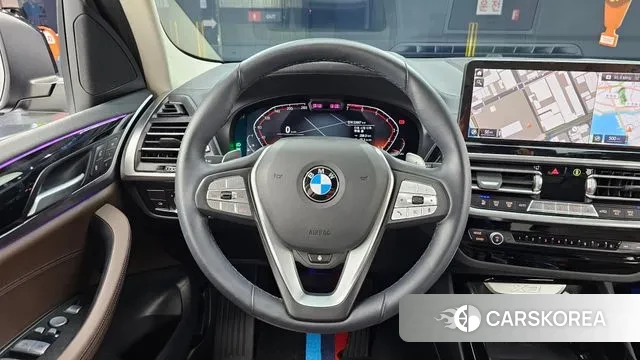 BMW X3 (G01) 2023 Черный из Кореи, фото 4