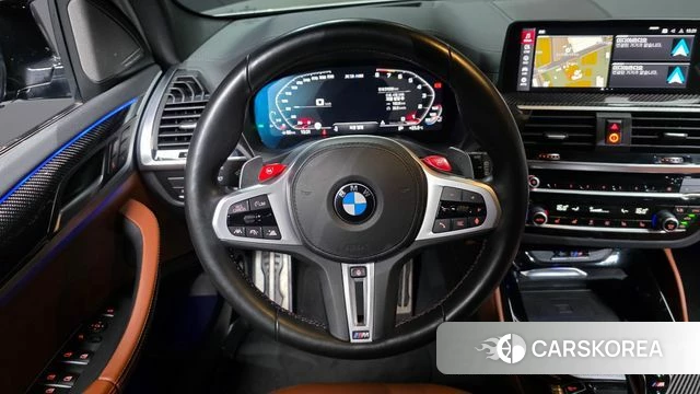 BMW X3M (G01) 2021 Серебристо-серый из Кореи, фото 4