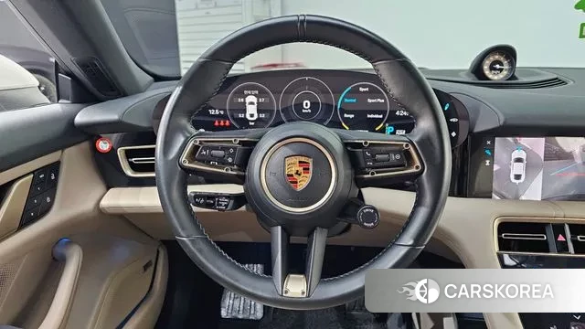 Porsche Taycan 2022 Серебристо-серый из Кореи, фото 4