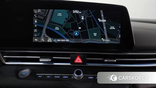 Hyundai Avante (CN7) 2021 Серебристо-серый из Кореи, фото 4