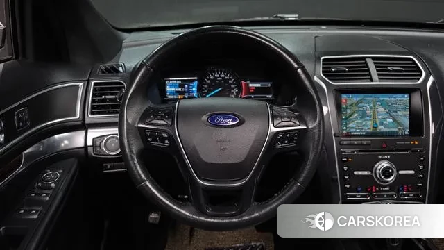 Ford Explorer 2018 Белый из Кореи, фото 4