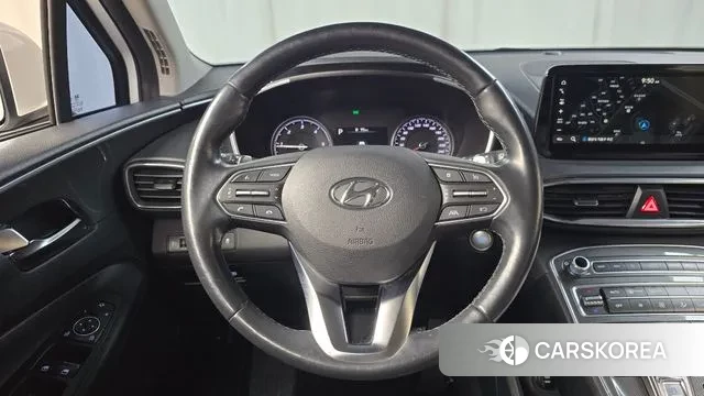 Hyundai The New Santa Fe 2021 Белый из Кореи, фото 4
