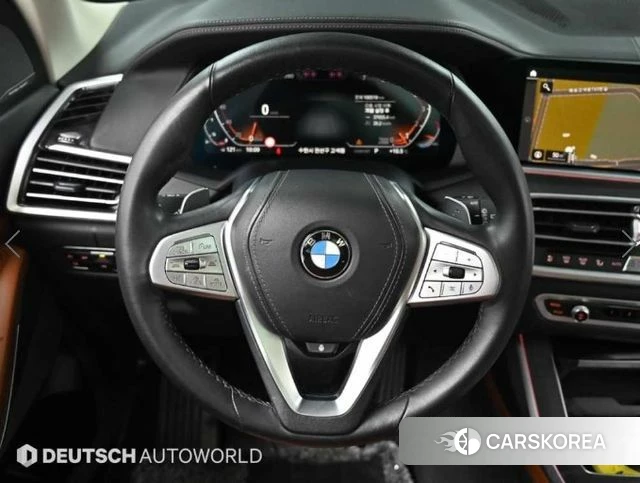 BMW X7 (G07) 2021 Черный из Кореи, фото 4