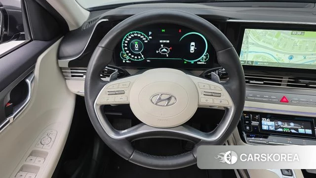 Hyundai The New Grandeur IG Hybrid 2021 Серый из Кореи, фото 4