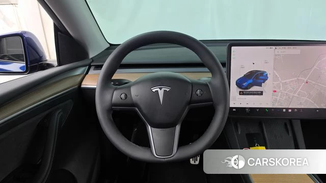 Tesla Model Y 2025 Синий из Кореи, фото 4