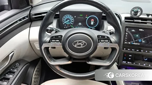 Hyundai Tucson Hybrid (NX4) 2022 Черный из Кореи, фото 4