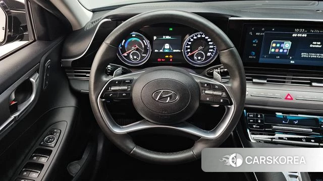 Hyundai The New Grandeur IG Hybrid 2021 Черный из Кореи, фото 4
